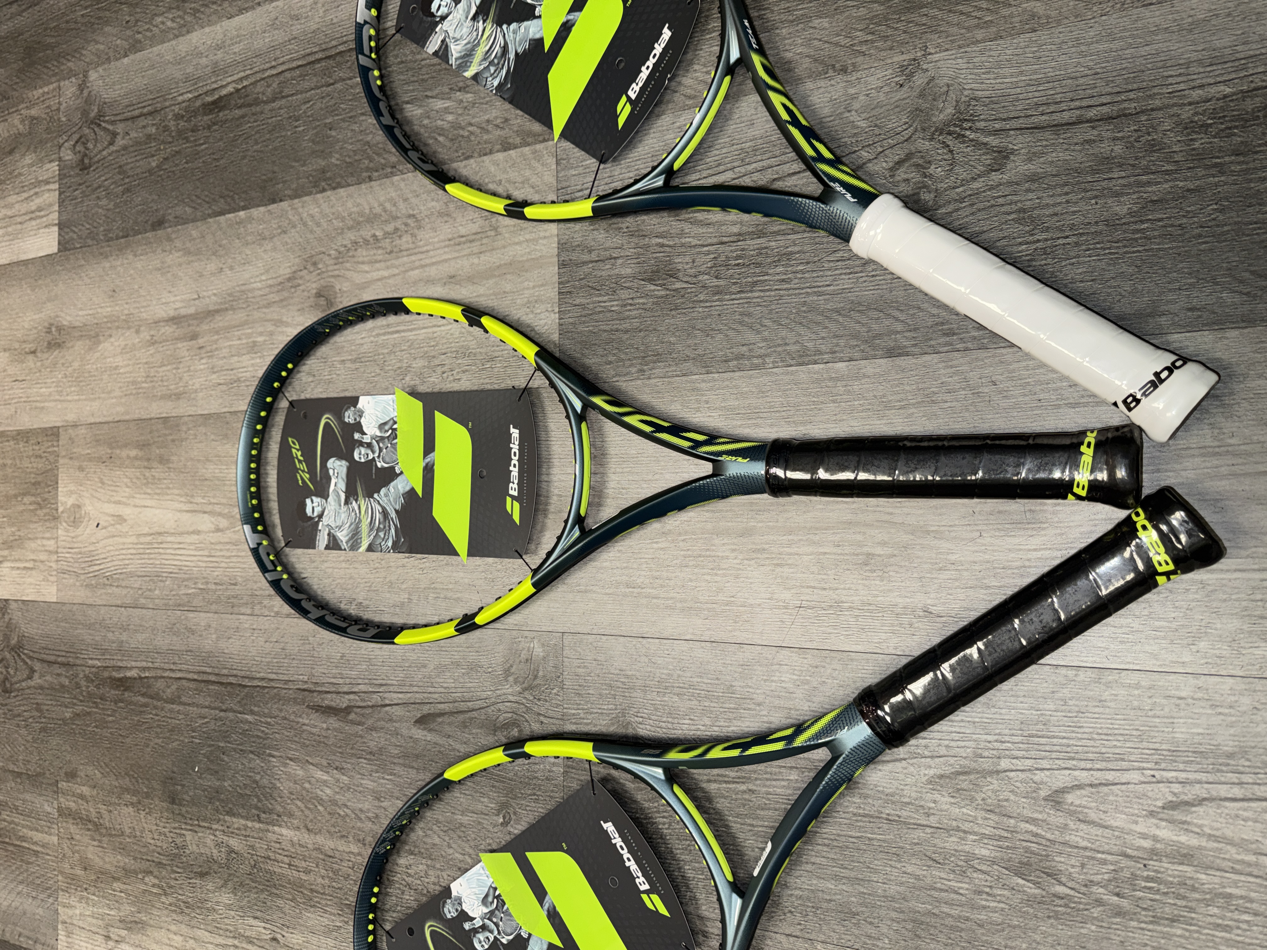 Babolat Pure Aero racquets at Tennis Lab FX