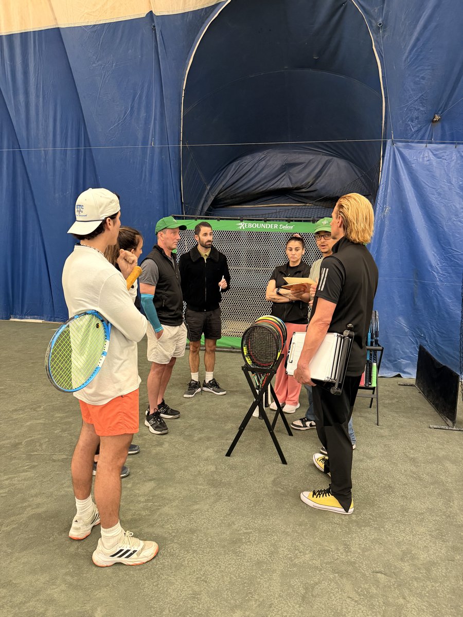 On-Court Customization & Demo Clinic at Tennis Club of Hastings