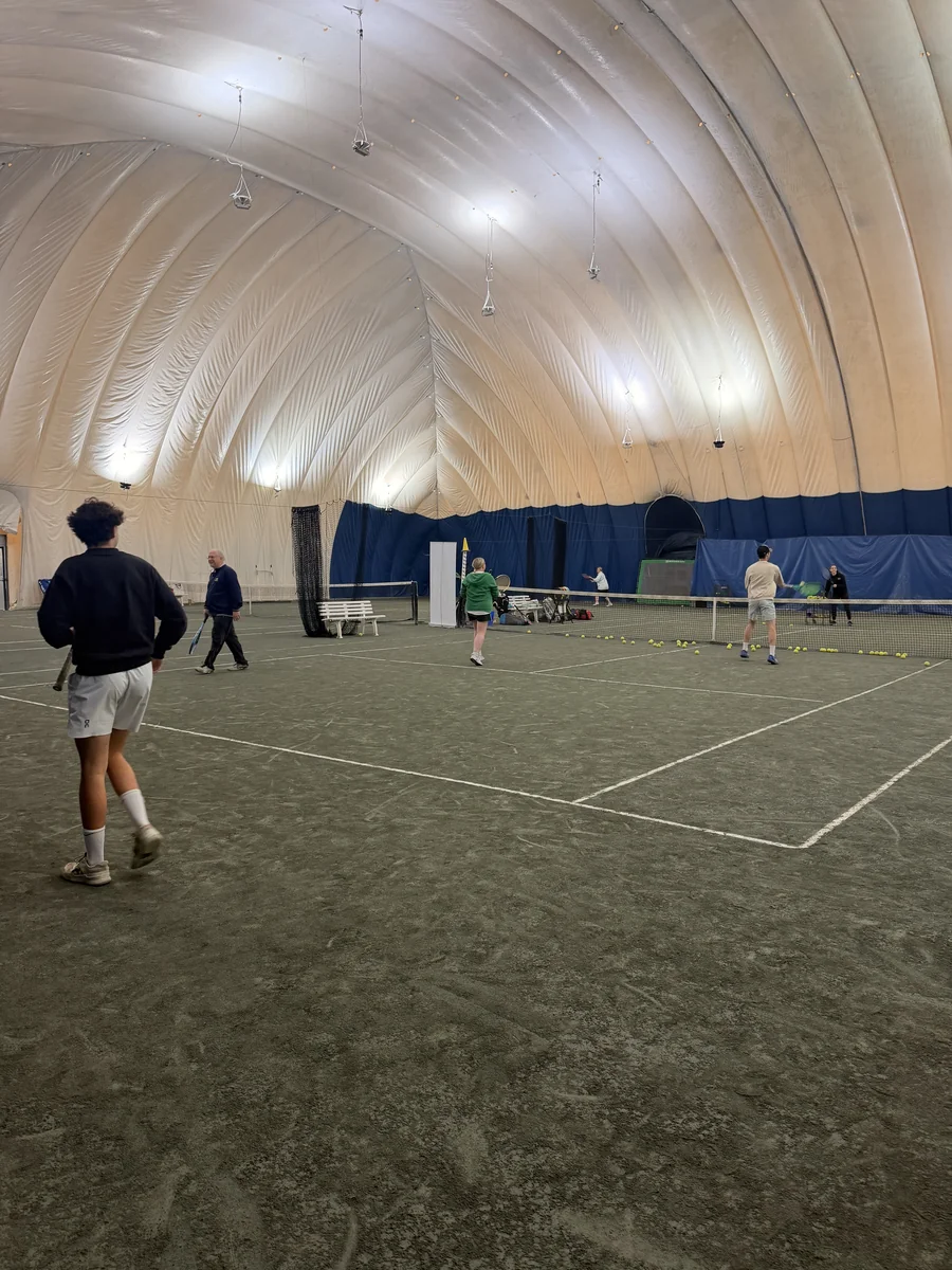 On-Court Customization & Demo Clinic at Tennis Club of Hastings