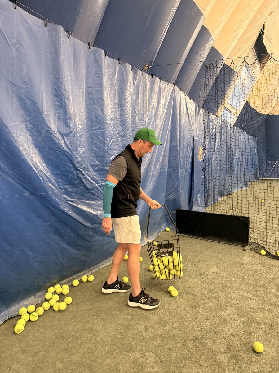 On-Court Customization & Demo Clinic at Tennis Club of Hastings