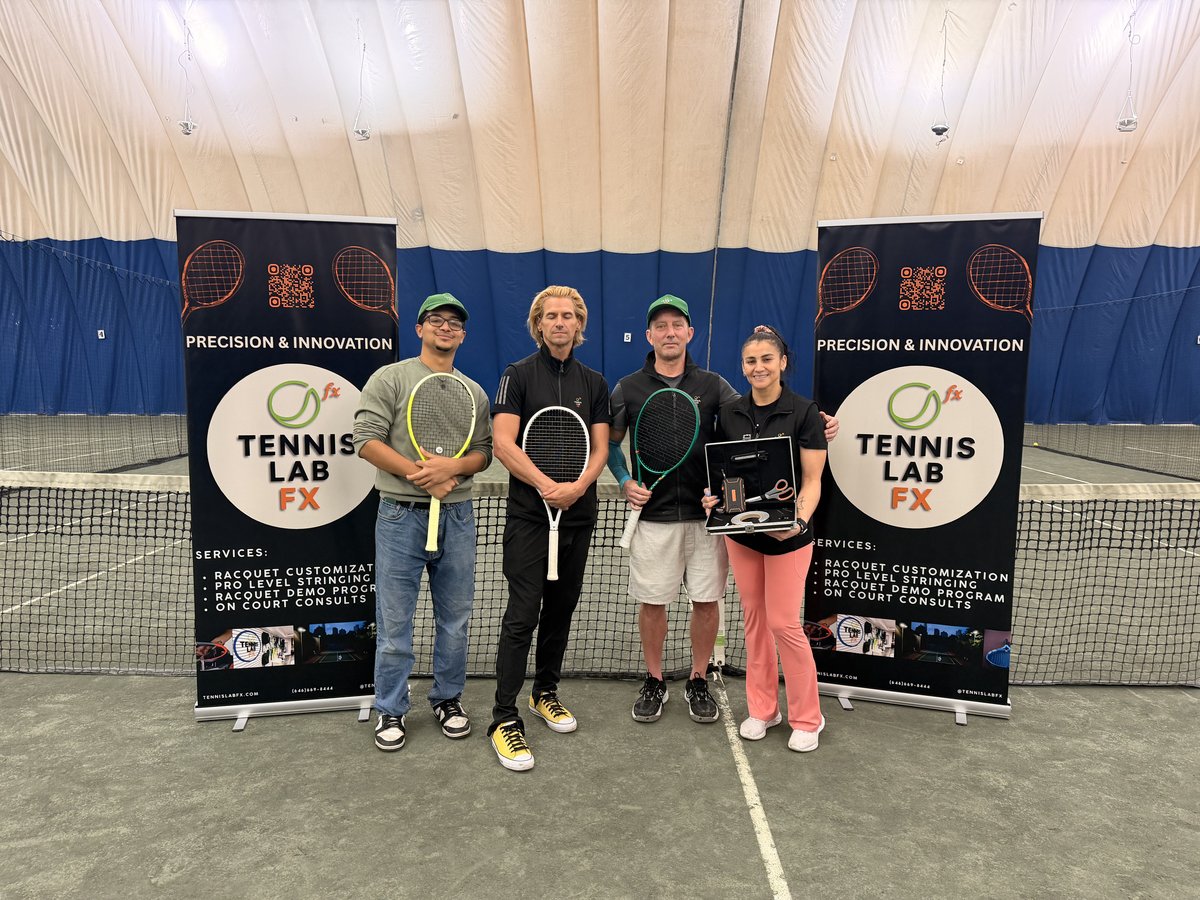 On-Court Customization & Demo Clinic at Tennis Club of Hastings