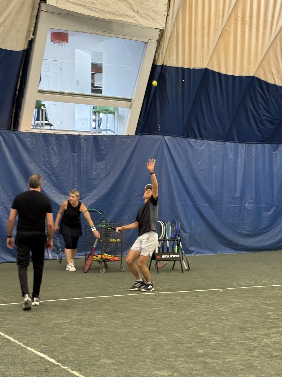 On-Court Customization & Demo Clinic at Tennis Club of Hastings