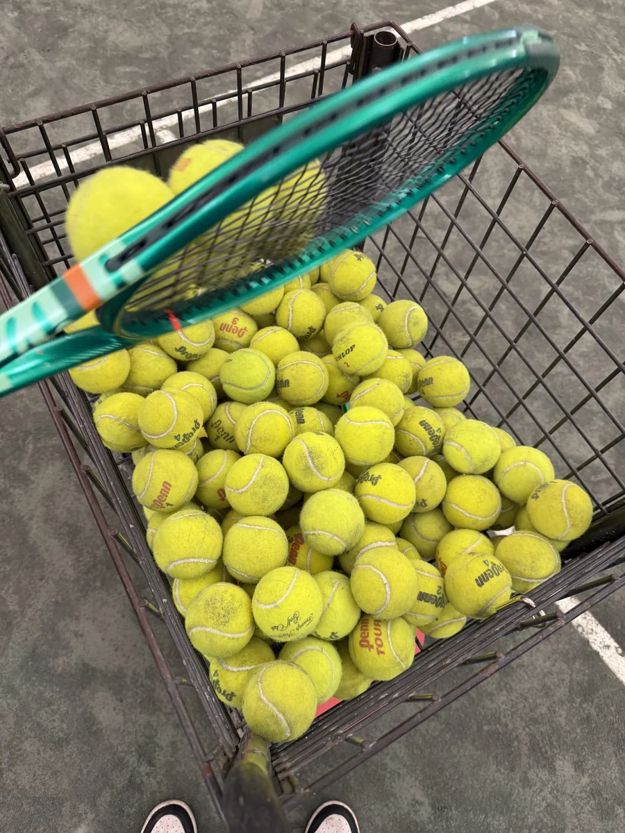 On-Court Customization & Demo Clinic at Tennis Club of Hastings